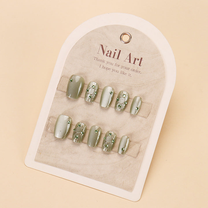 Themed Nail Art Press-On Nails with Cute Character and Bow Designs Kalsten