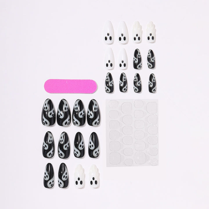 Creative Nail Art Set with Ghost Motifs Kalsten