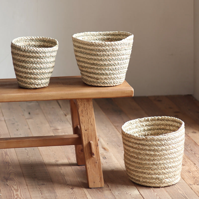 Handwoven storage basket Kalsten