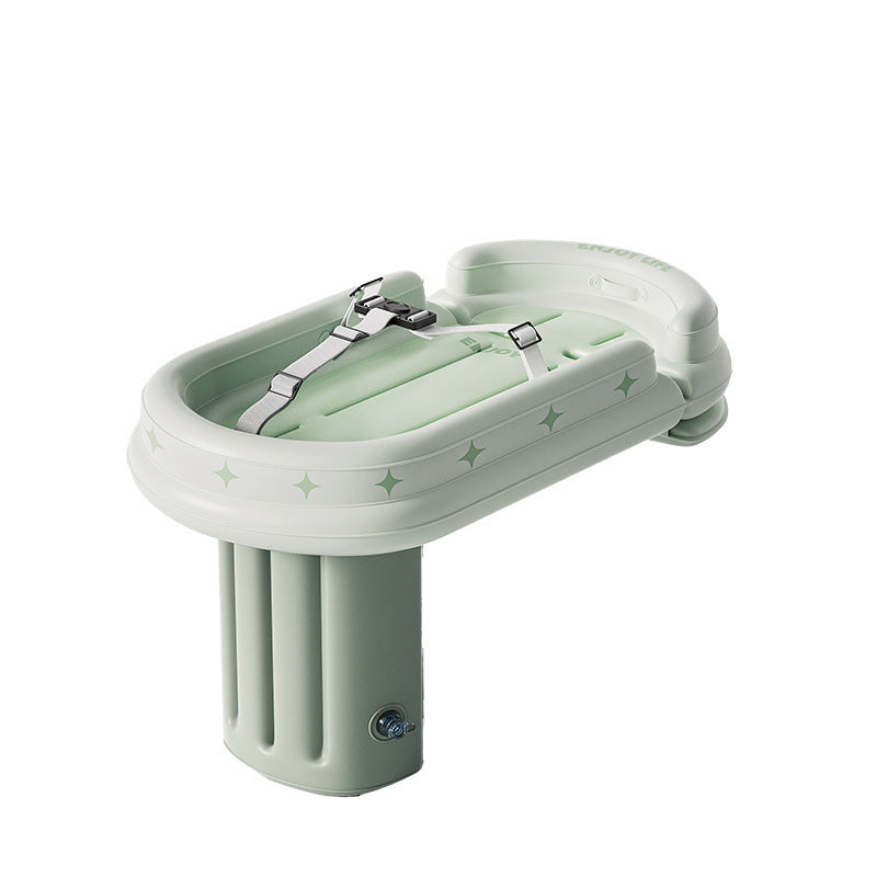 Ladies Inflatable Bathtub with Safety Straps Kalsten