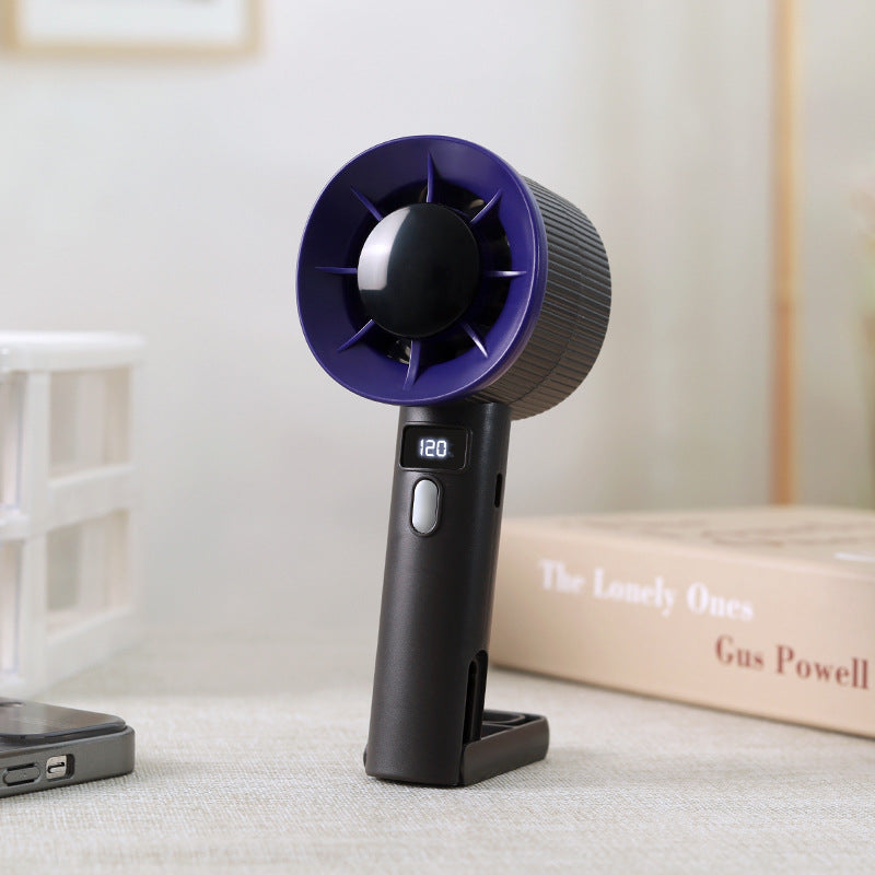 Women's portable mini fan with LCD temperature display Kalsten