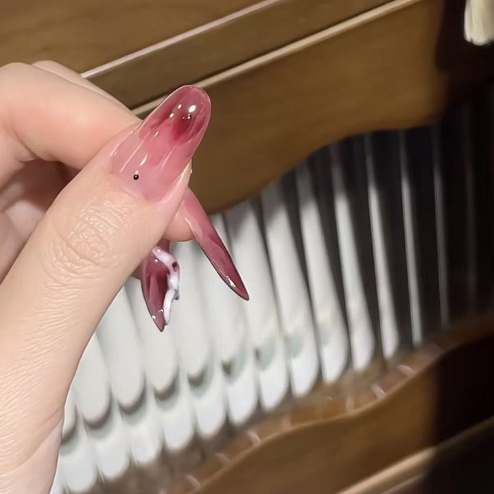Artistic Long Stiletto Nail Extensions
