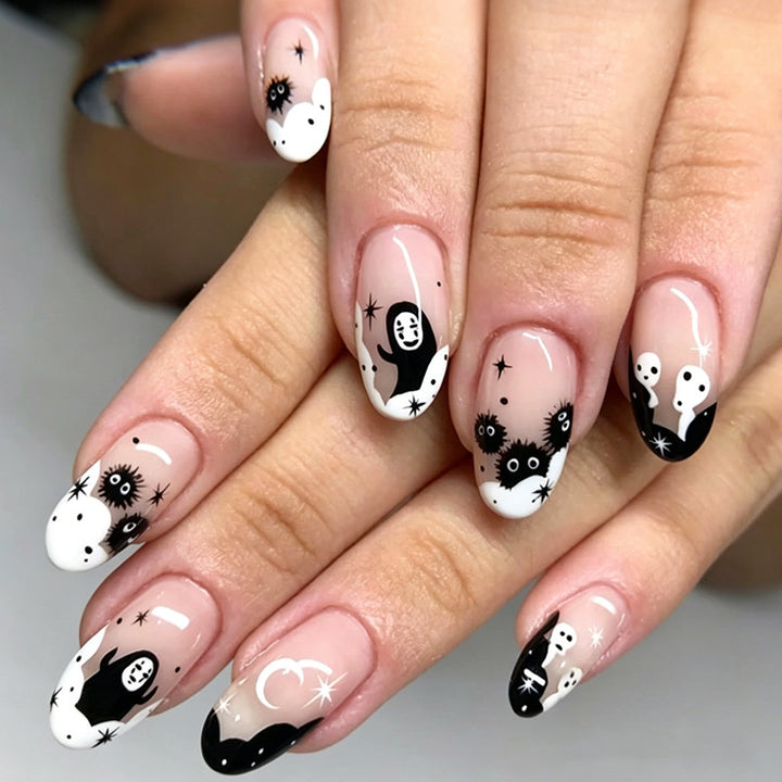 Creative Nail Art Set with Halloween Designs Kalsten