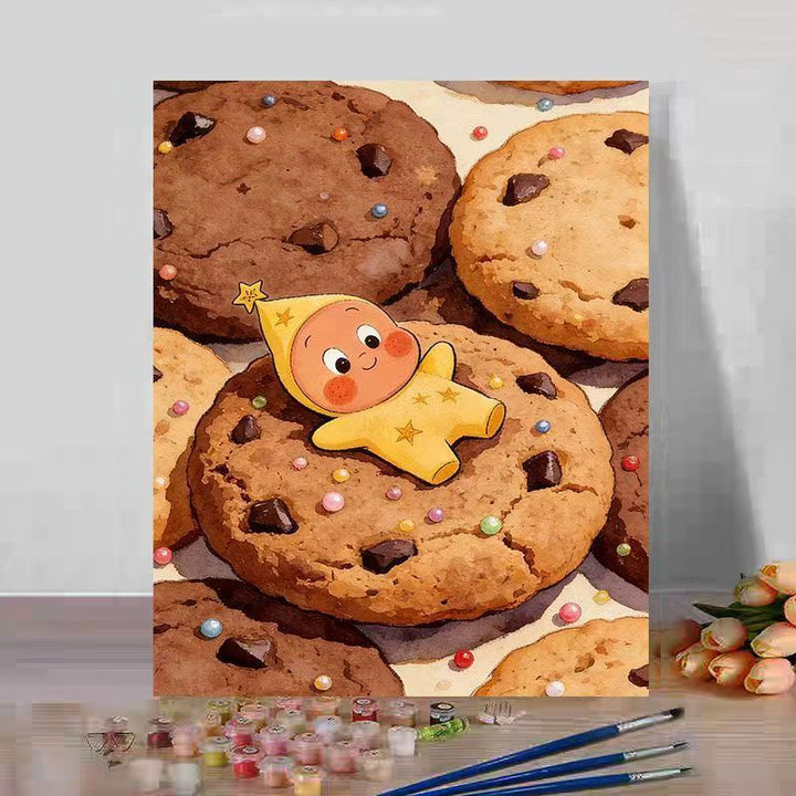 Cute Dessert-Themed Canvas Art Print Kalsten
