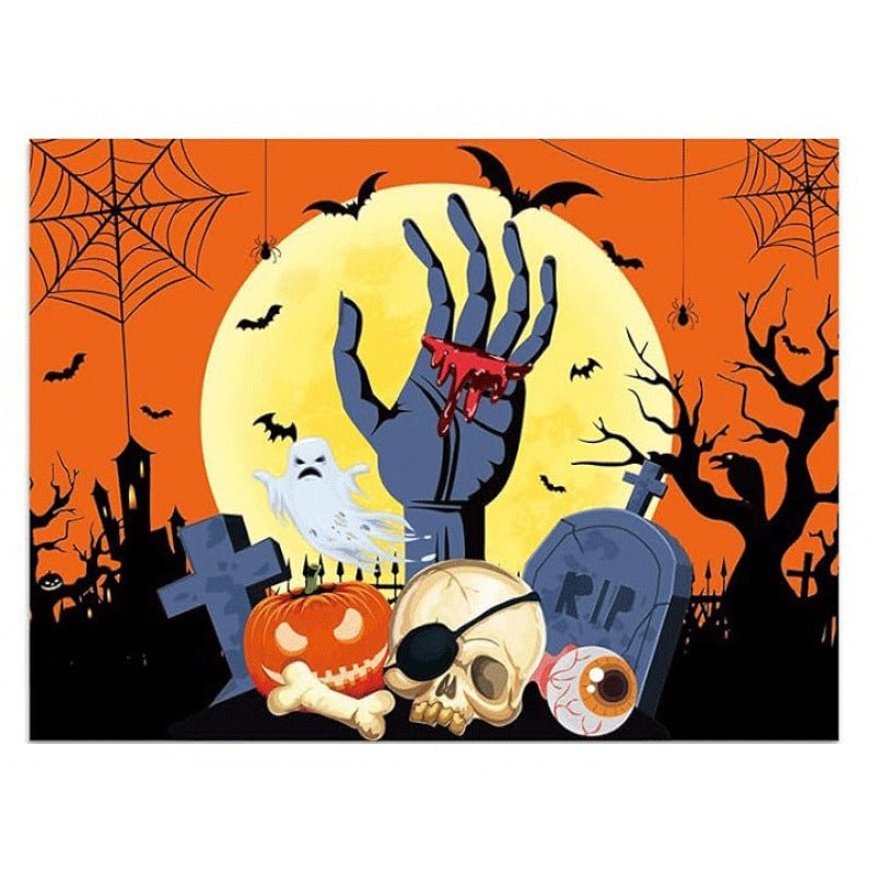 Halloween Themed Decorative Floor Mat Kalsten