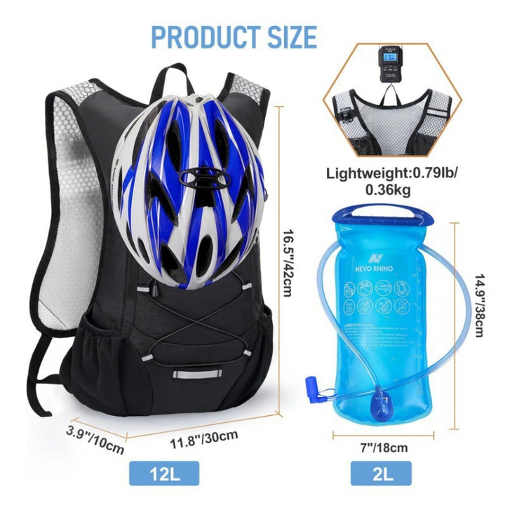 Sporty Hydration Backpack Kalsten