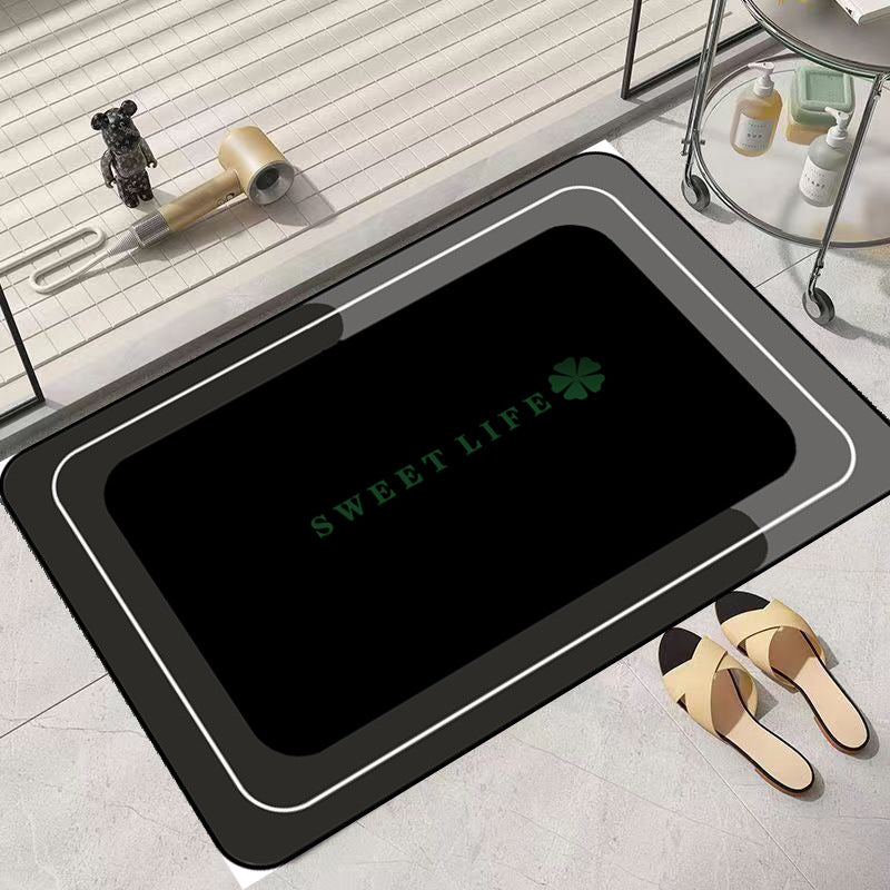 Elegant Family-Themed Soft Area Rug Kalsten