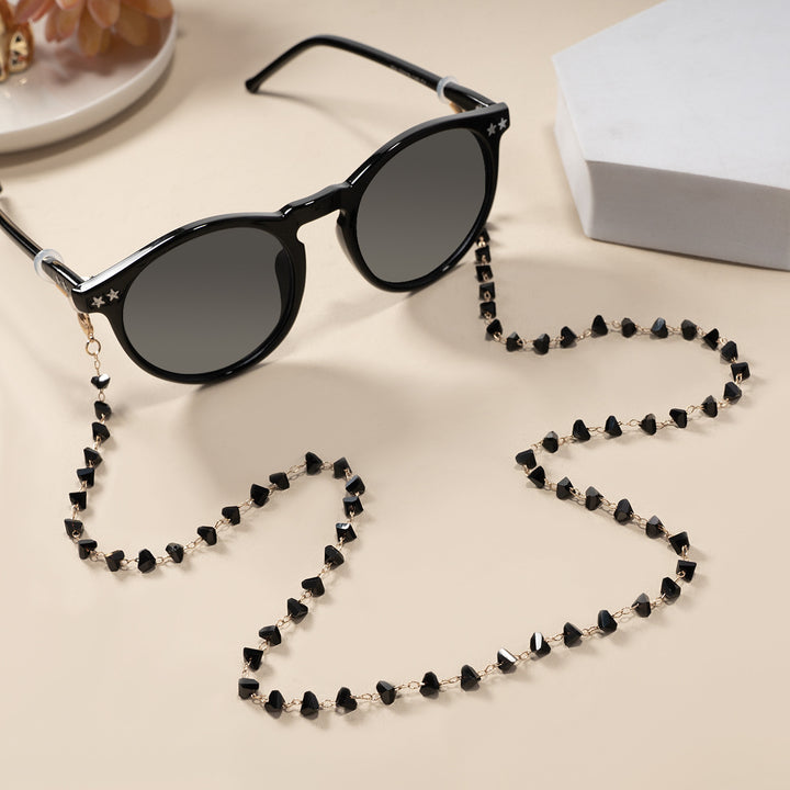 Chic Geometric Beaded Eyewear Holder kalsten