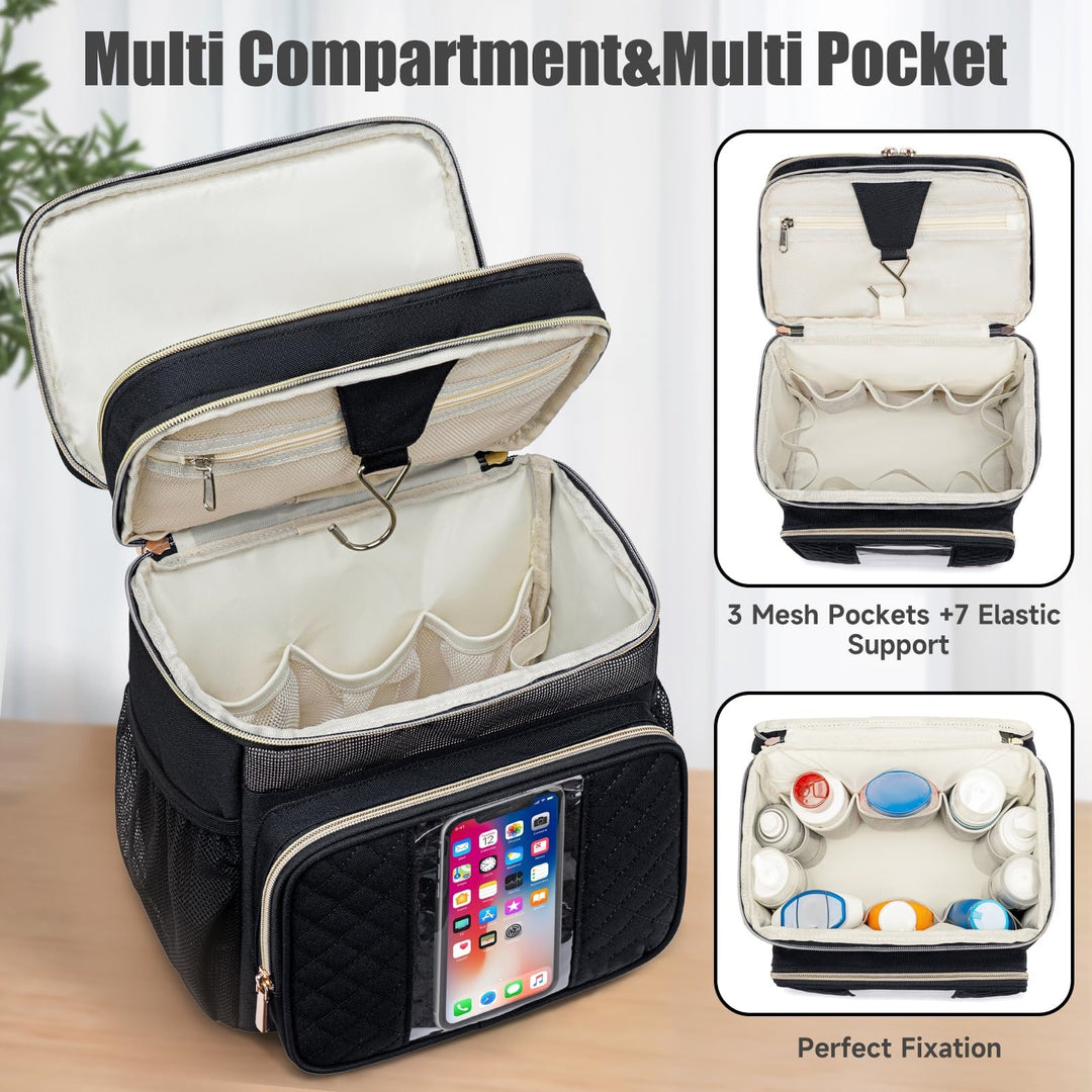 Insulated Lunch Tote with Multi-Pocket Design Kalsten