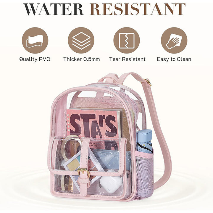 Transparent Mini Backpack Kalsten