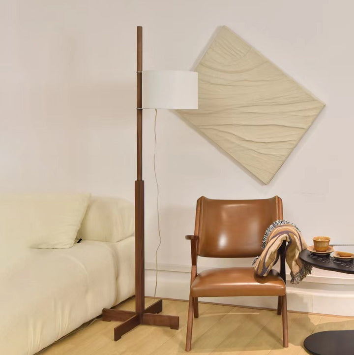 Modern Minimalist Floor Lamp with Adjustable Shade