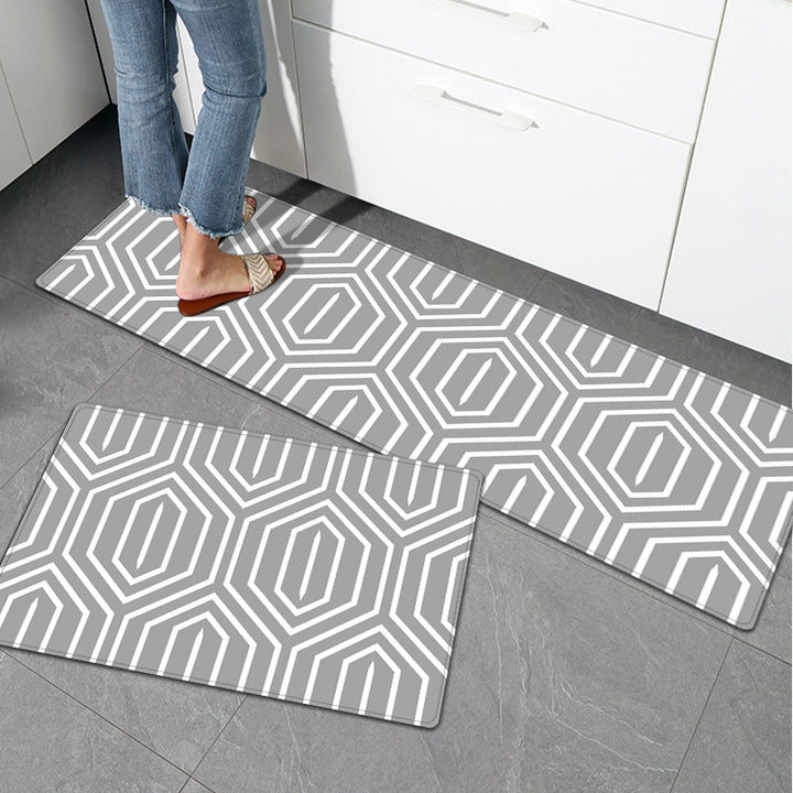 Artistic Geometric Pattern Area Mat Set Kalsten