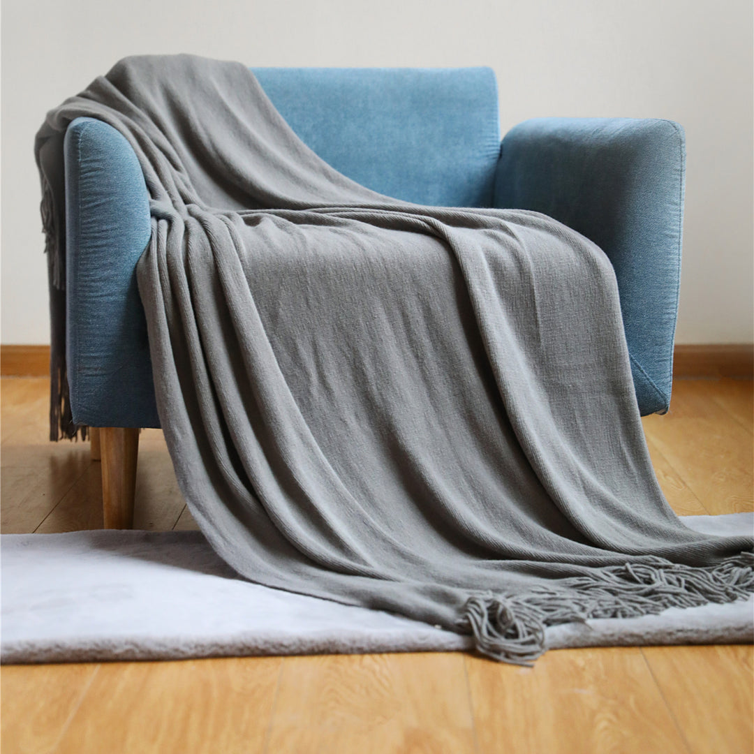 Premium Soft Wool Throw Kalsten