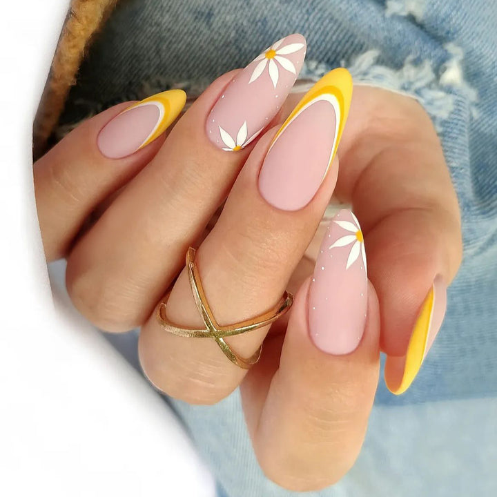 Elegant Floral Nail Art