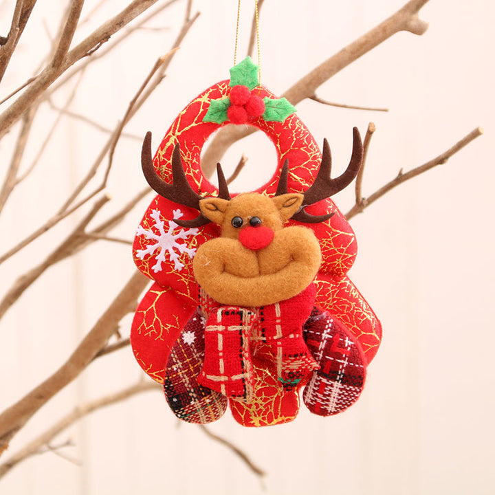 Plush Santa Character Hanging Ornament Kalsten