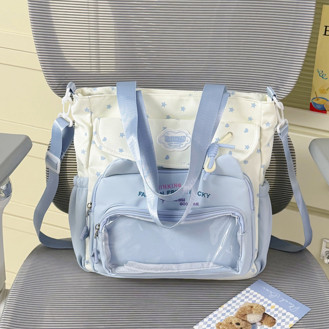 Trendy Multi-Pocket Shoulder Bag Kalsten
