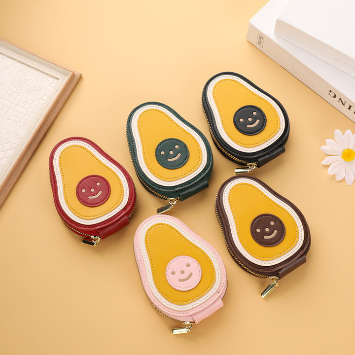 Fun Fruit-Themed Zippered Coin Purse Kalsten