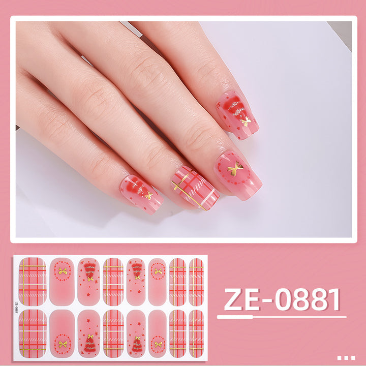 Holiday-Themed Nail Art