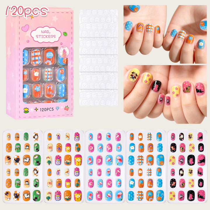 Creative Cartoon Nail Art Sticker Set Kalsten