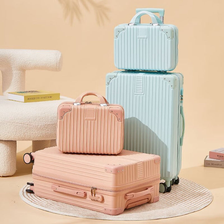 Unisex Ridged Hard-Shell Travel Case Kalsten
