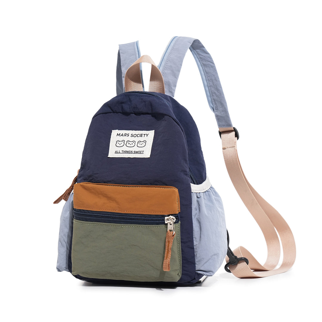 Color-Block Casual Backpack Kalsten