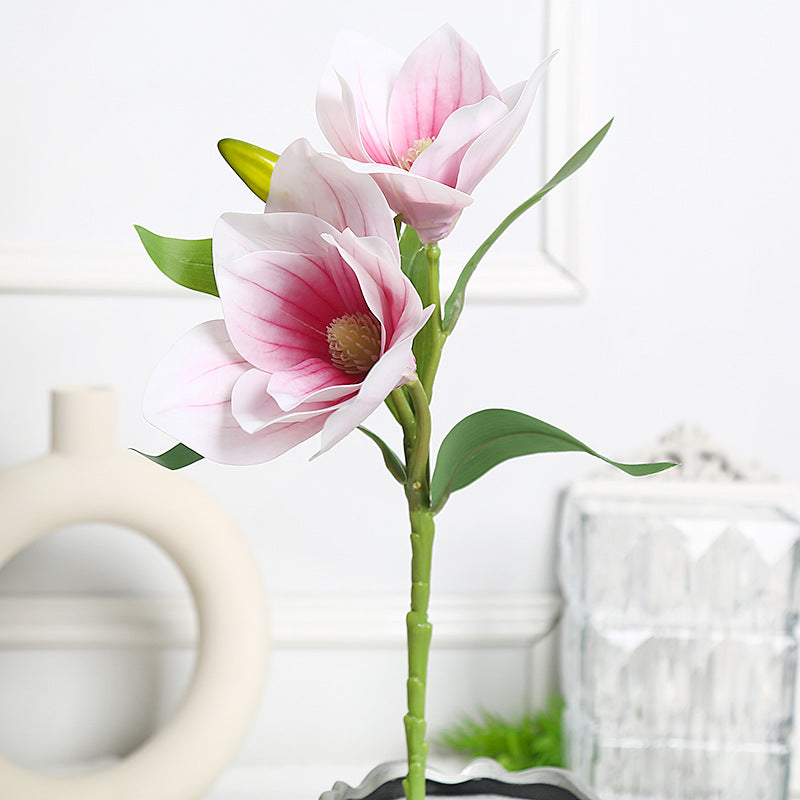 Elegant Magnolia Flower Arrangement for Home Decor