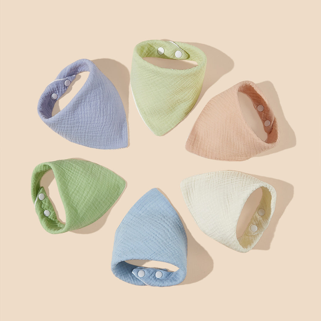 Soft Muslin Bandana Bibs Set kalsten