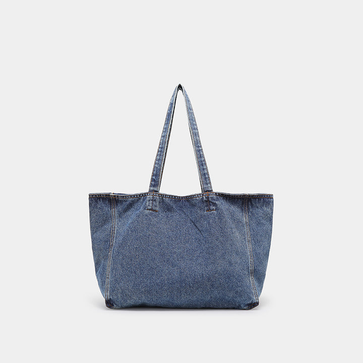Casual Denim Tote Bag
