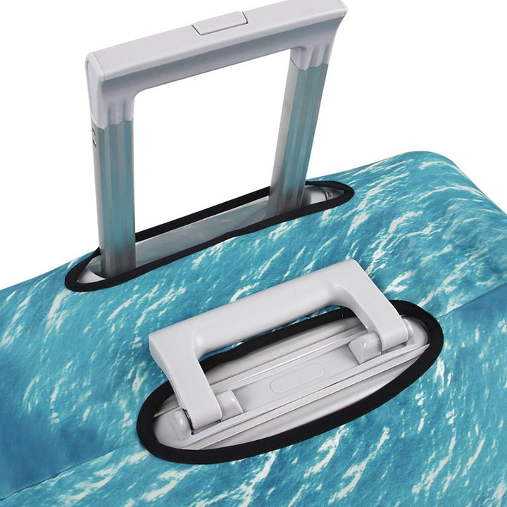 Women’s hard shell suitcase with maritime whale design Kalsten