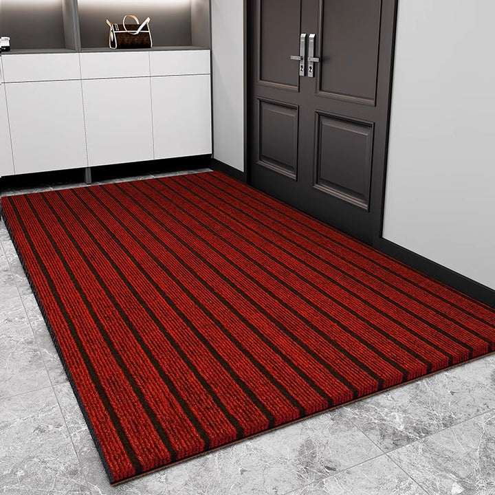 Elegant Striped Entrance Mat Kalsten