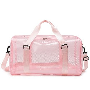 Transparent Mesh Sports Duffel Bag Kalsten