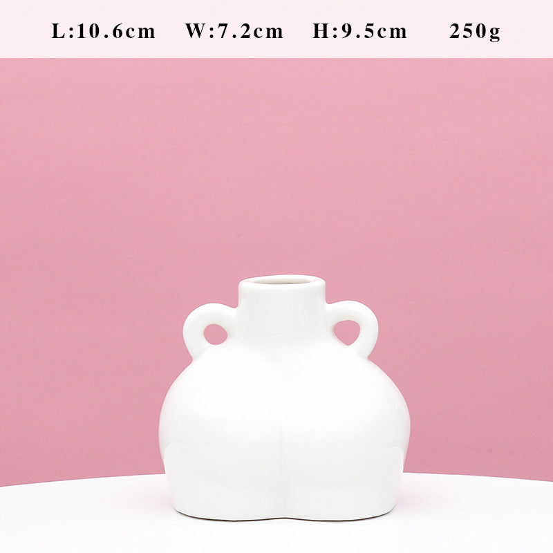 Artistic Ceramic Sculptural Vase Kalsten