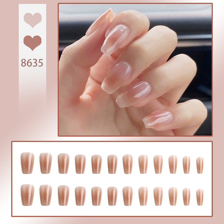 Minimalist Press-On Nail Art