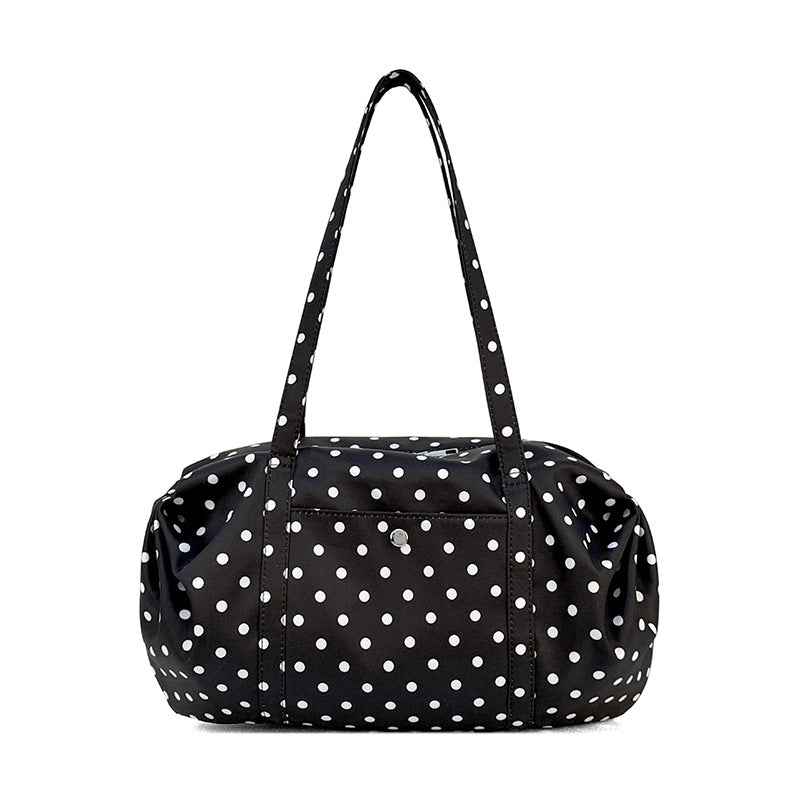 Spacious Polka Dot Travel Tote