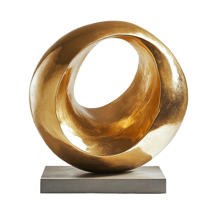 Modern Abstract Metal Sculpture