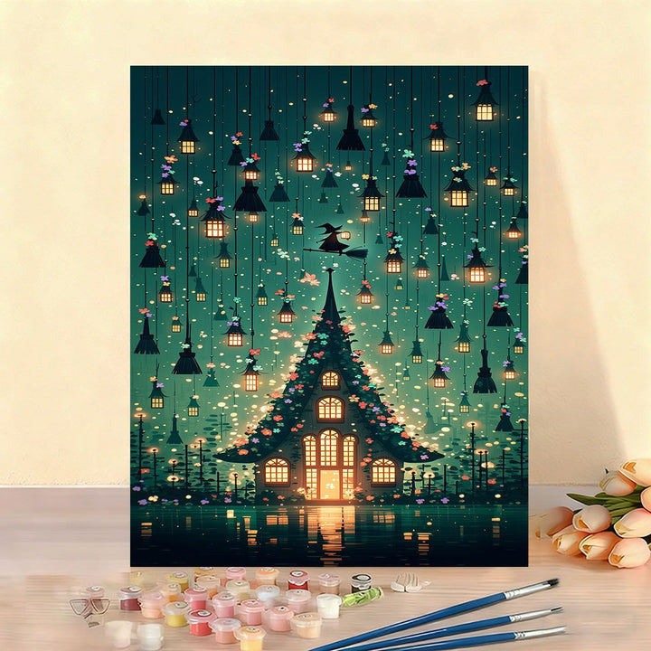 Whimsical Forest Adventure Art Print Kalsten