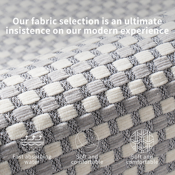 Woven Textured Bath Mat