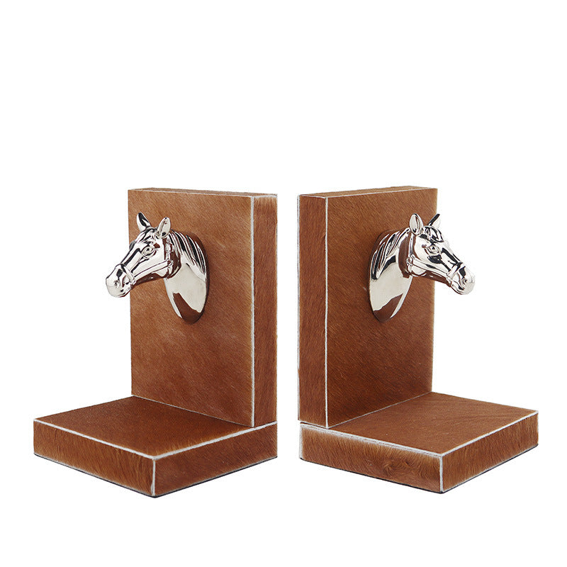 Artistic Leaf Bookends