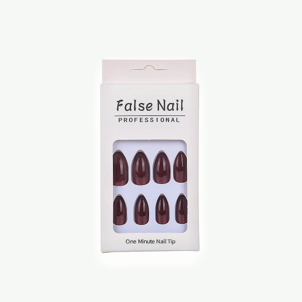 Acrylic nails with elegant almond shape Kalsten