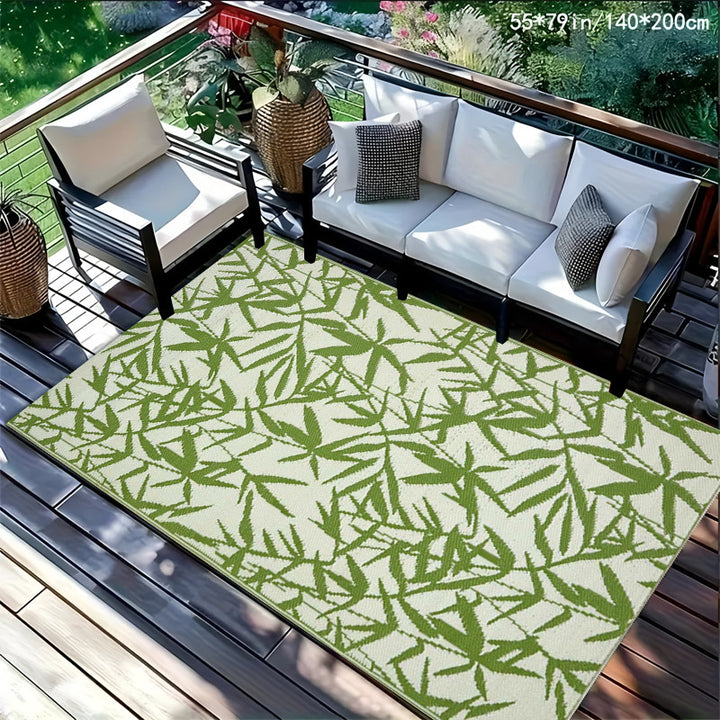 Outdoor Checkerboard Area Rug