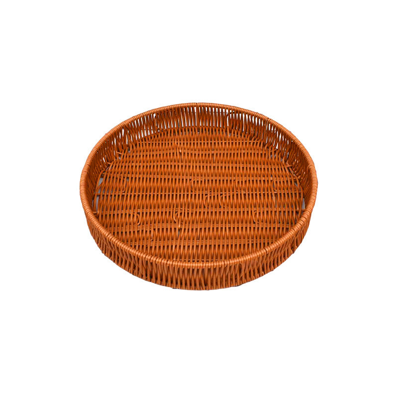 Round Woven Serving Baskets Set Kalsten