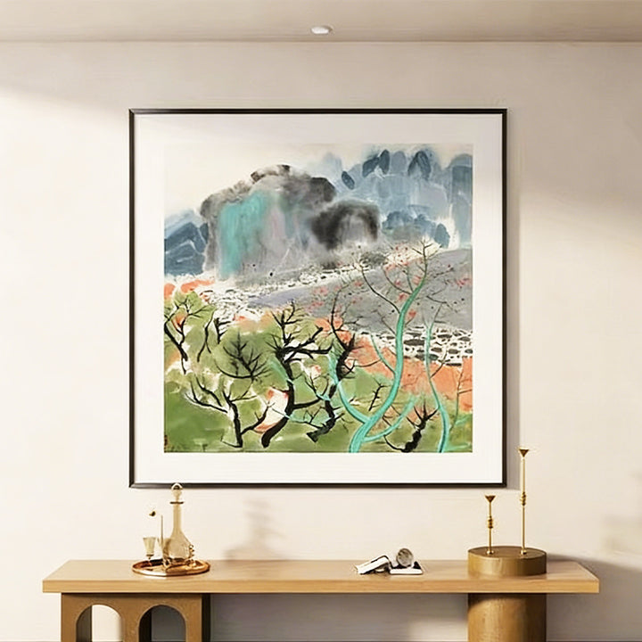 Artistic Textured Canvas Wall Art