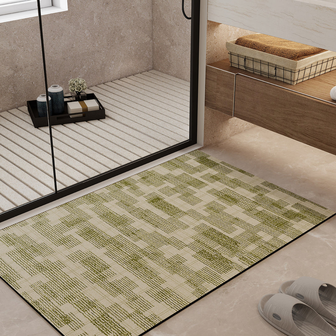Geometric Pattern Bath Mat Kalsten