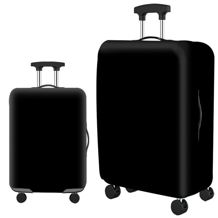 Women's hard-shell suitcase with nostalgic travel motif Kalsten