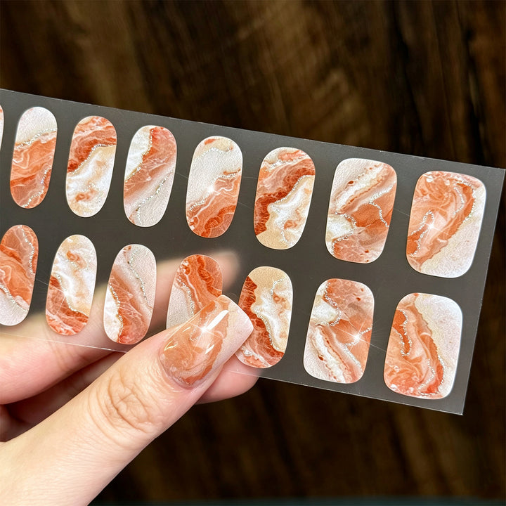Artistic Watercolor Nail Wraps