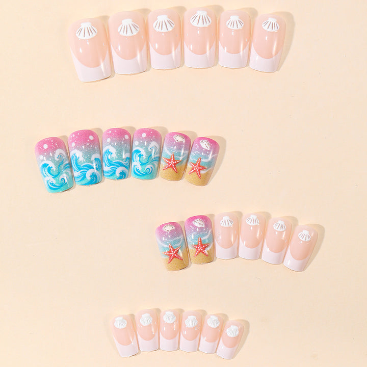 Ocean-Themed Nail Art Set Kalsten