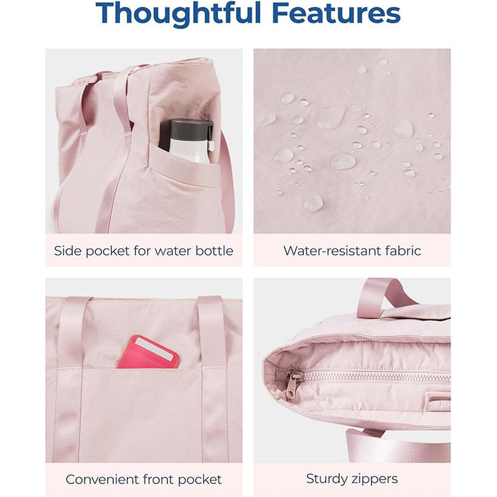 Spacious tote bag with innovative interior organization Kalsten