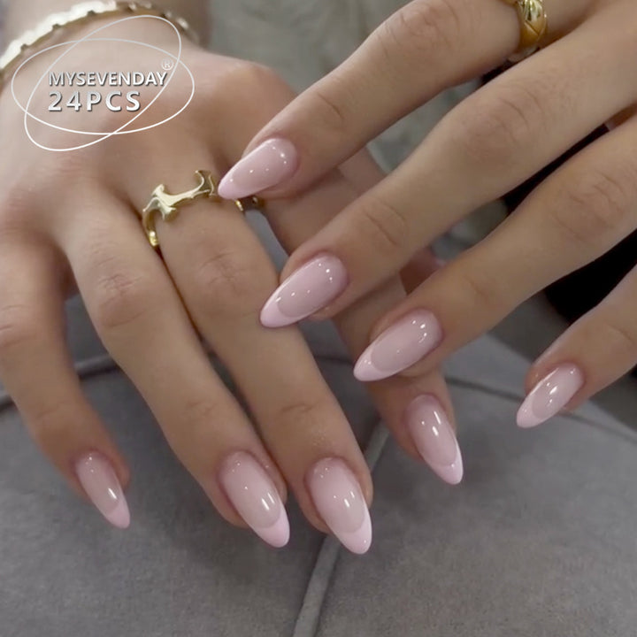 Elegant Stiletto Press-On Nails with Glossy Finish Kalsten