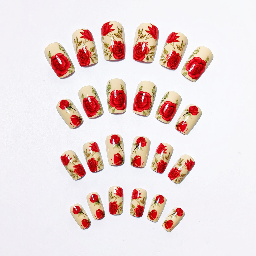 Floral Design Nail Wraps Kalsten