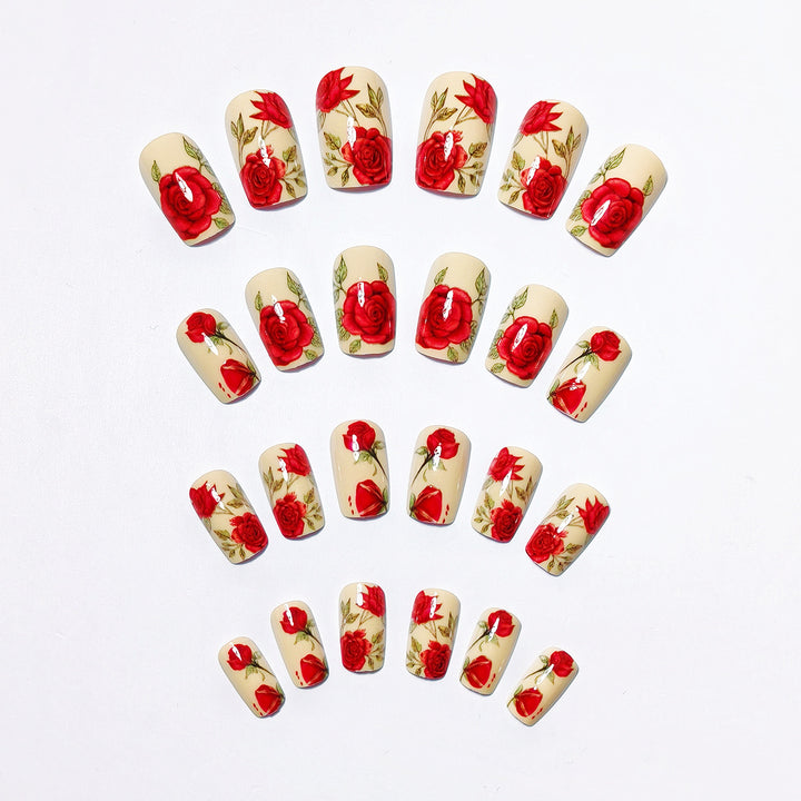 Floral Design Nail Wraps Kalsten